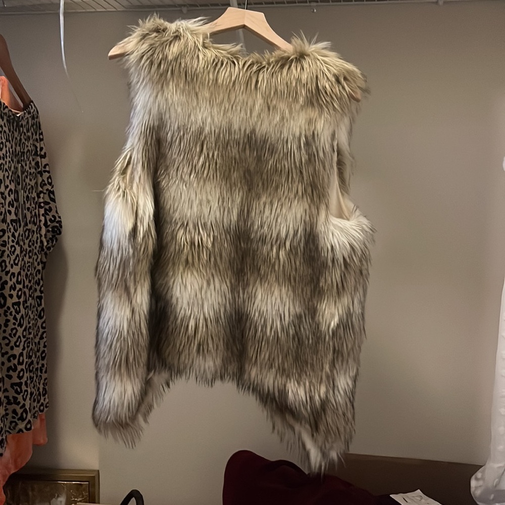 Skies are Blue fur coat - Picture 4 of 4